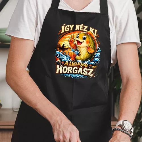 Pecás Kötény - Így néz ki, a legjobb horgász