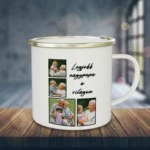 Bögre Nagypapának - Egyedi fényképekkel