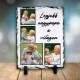 Kőlap Nagypapának - Egyedi fényképekkel