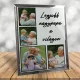 Üvegfotó Nagypapának - Egyedi fényképekkel