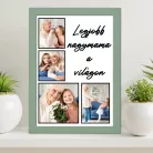 Falikép Nagymamának - Egyedi fényképekkel
