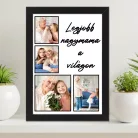 Falikép Nagymamának - Egyedi fényképekkel