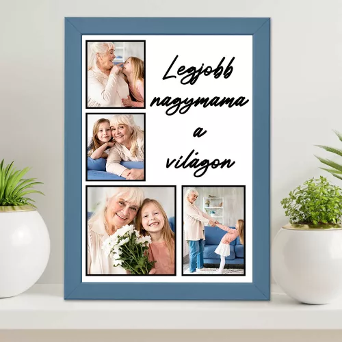 Falikép Nagymamának - Egyedi fényképekkel