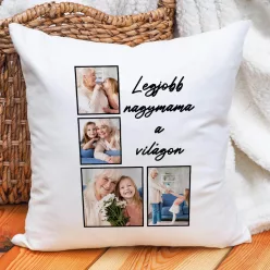 Párna Nagymamának - Egyedi fényképekkel