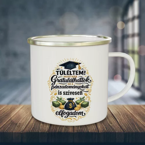 "Túléltem!" – Vicces Ballagási Bögre