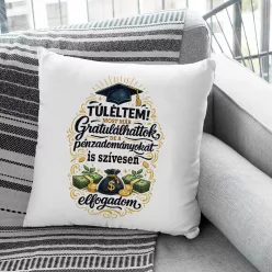 "Túléltem!" – Vicces Ballagási Párna
