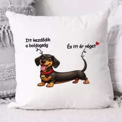 Tacsis_párna_Ajándék_kutyabarátoknak_Boldogság