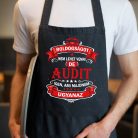 Autós feliratos kötény - Audi rajongóknak