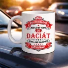 Autós feliratos bögre - Dacia rajongóknak