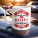 Autós feliratos bögre - Dacia rajongóknak