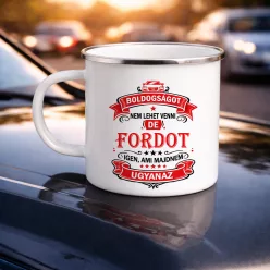 Autós feliratos bögre - Ford rajongóknak