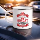 Autós feliratos bögre - Honda rajongóknak
