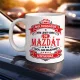 Autós feliratos bögre - Mazda rajongóknak