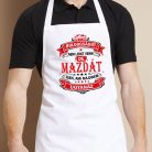 Autós feliratos kötény - Mazda rajongóknak