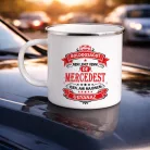 Autós feliratos bögre - Mercedes rajongóknak