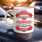 Autós feliratos bögre - Volkswagen rajongóknak