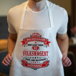 Autós feliratos kötény - Volkswagen rajongóknak