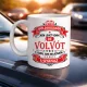 Autós feliratos bögre - Volvo rajongóknak
