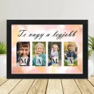 Fényképes MAMA falikép 4 saját fotóval – Személyre szabott ajándék