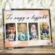 Fényképes MAMA fotóüveg 4 saját fotóval – Személyre szabott ajándék