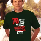 Egyedi évszámos szülinapos póló - Szép, szerény legyek