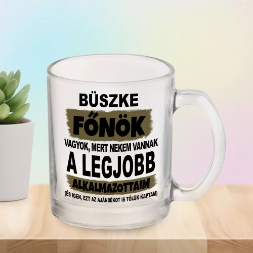 Humoros Bögre főnöknek - Legjobb alkalmazottaim