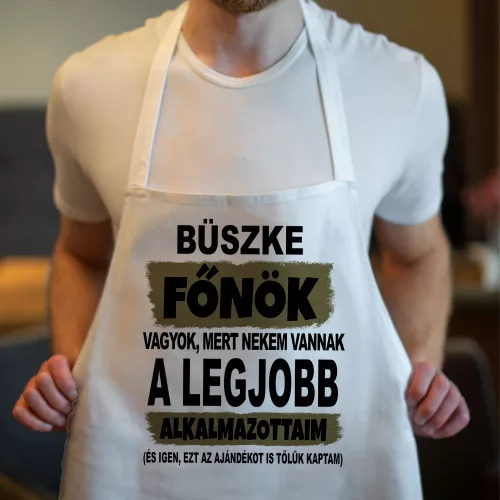 Humoros Kötény főnöknek - Legjobb alkalmazottaim