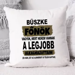Humoros Párna főnöknek - Legjobb alkalmazottaim