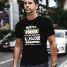 Humoros Póló főnöknek - Legjobb alkalmazottaim