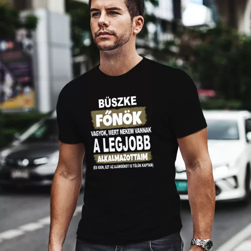 Humoros Póló főnöknek - Legjobb alkalmazottaim