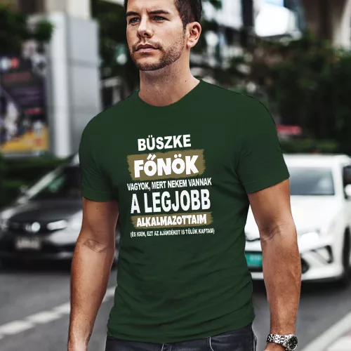 Humoros Póló főnöknek - Legjobb alkalmazottaim