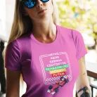 Női Póló Forma 1 rajongóknak - A hét napjai