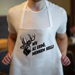 Vadász kötény - Hív az erdő mennem kell
