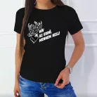 Vadász női póló - Hív az erdő mennem kell