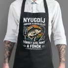 Nyugdíjas pecás kötény - Kapásjelző több szól