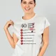 40. születésnapodra szeretettel NŐI póló