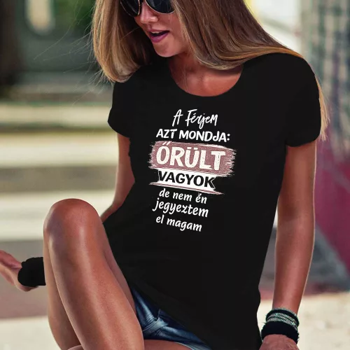 Humoros női póló - Feleségeknek
