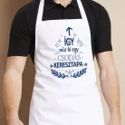 Keresztapás kötény - Csodás Keresztapa