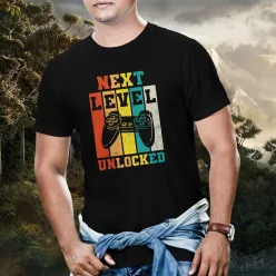 Next_Level_póló_Születésnapi_gamer_ajándék