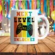 Szülinapos gamer bögre - Next Lvl. Unlocked