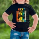 Next_Level_gyerek_póló_Születésnapi_gamer_ajándék