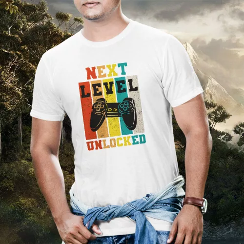 Next_Level_póló_Születésnapi_gamer_ajándék