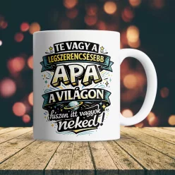 Legszerencsésebb_apa_bögre_Apák_napi_ajándék