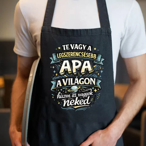 Apás kötény - Szerencsés Apuka