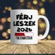 Férj_leszek_bögre_Egyedi_évszámmal