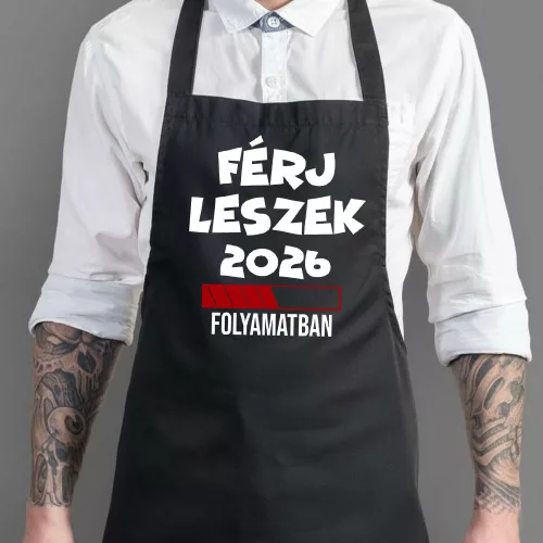 Férj_leszek_kötény_Egyedi_évszámmal