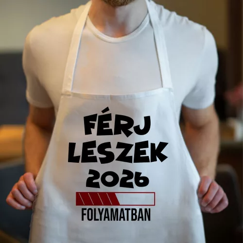 Férj_leszek_kötény_Egyedi_évszámmal