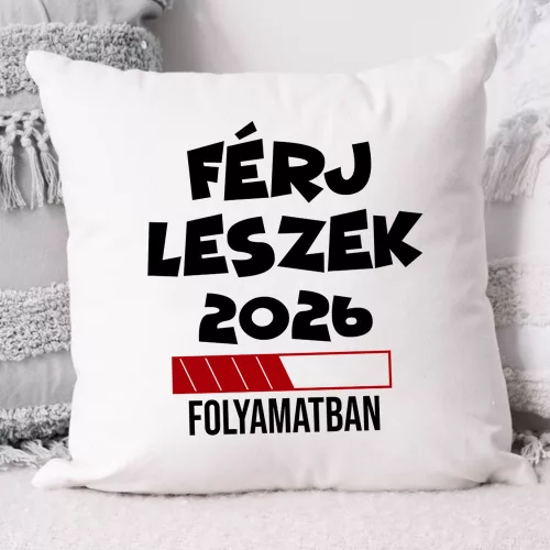 Férj_leszek_párna_Egyedi_évszámmal