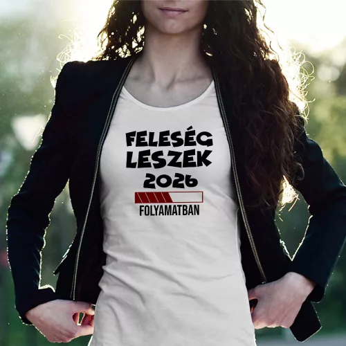 Női póló feleségnek - Feleség leszek