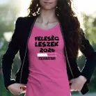 Női póló feleségnek - Feleség leszek